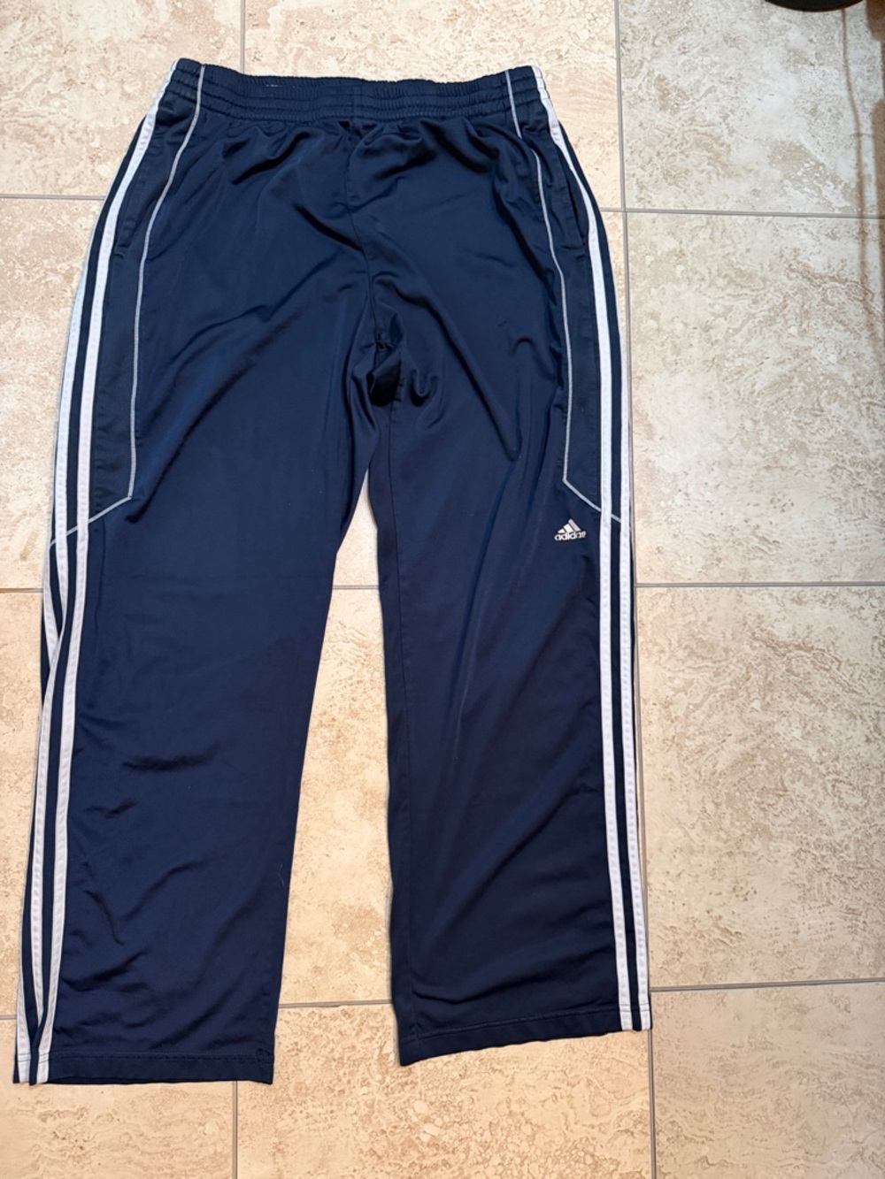 Men’s XL adidas Navy track pants